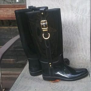 💕Coach Rider Rain Boots💕